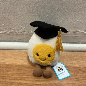 Jellycat Amuseables Boiled Egg Graduation – New with Tags